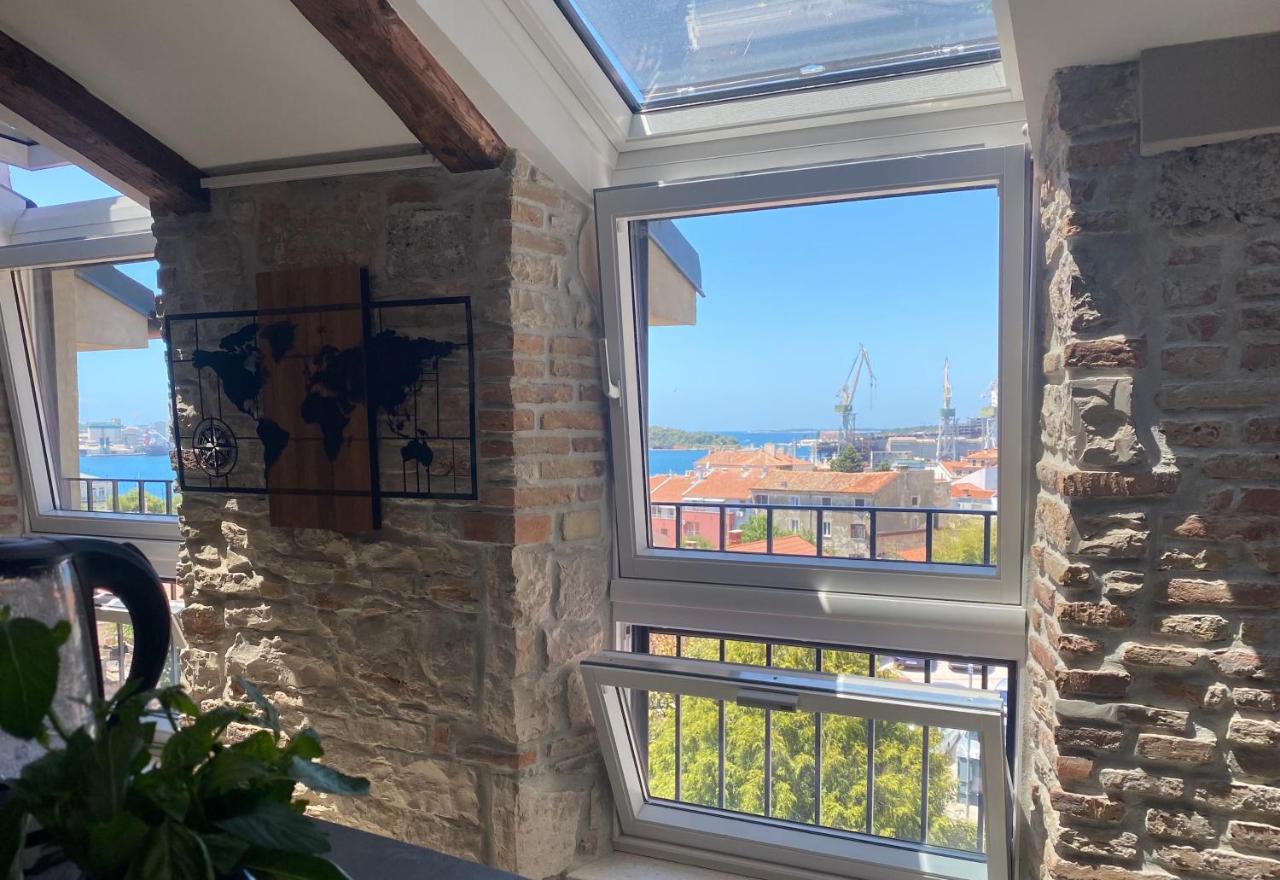 Castropola Views With Private Parking Apartamento Exterior foto